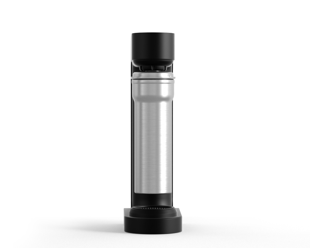 Uusi lasisoodakone Paras hiilihapotin (lasipullo) Uudet Soda Stream -keitin Kotitalouksien kivennäisvesikone lasipullolla