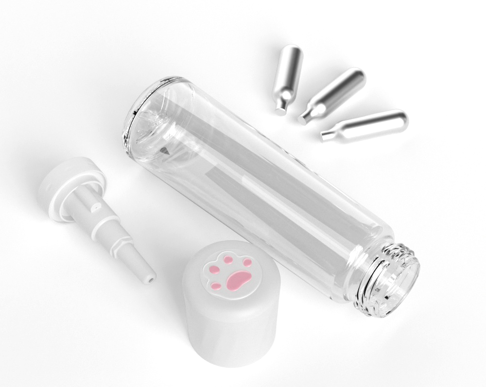 Mini Soda Maker Kannettava Sparkling Water Maker Pullo Soda Stream Ulkokäyttöön